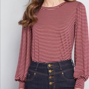 ModCloth beyond basic long sleeve top!